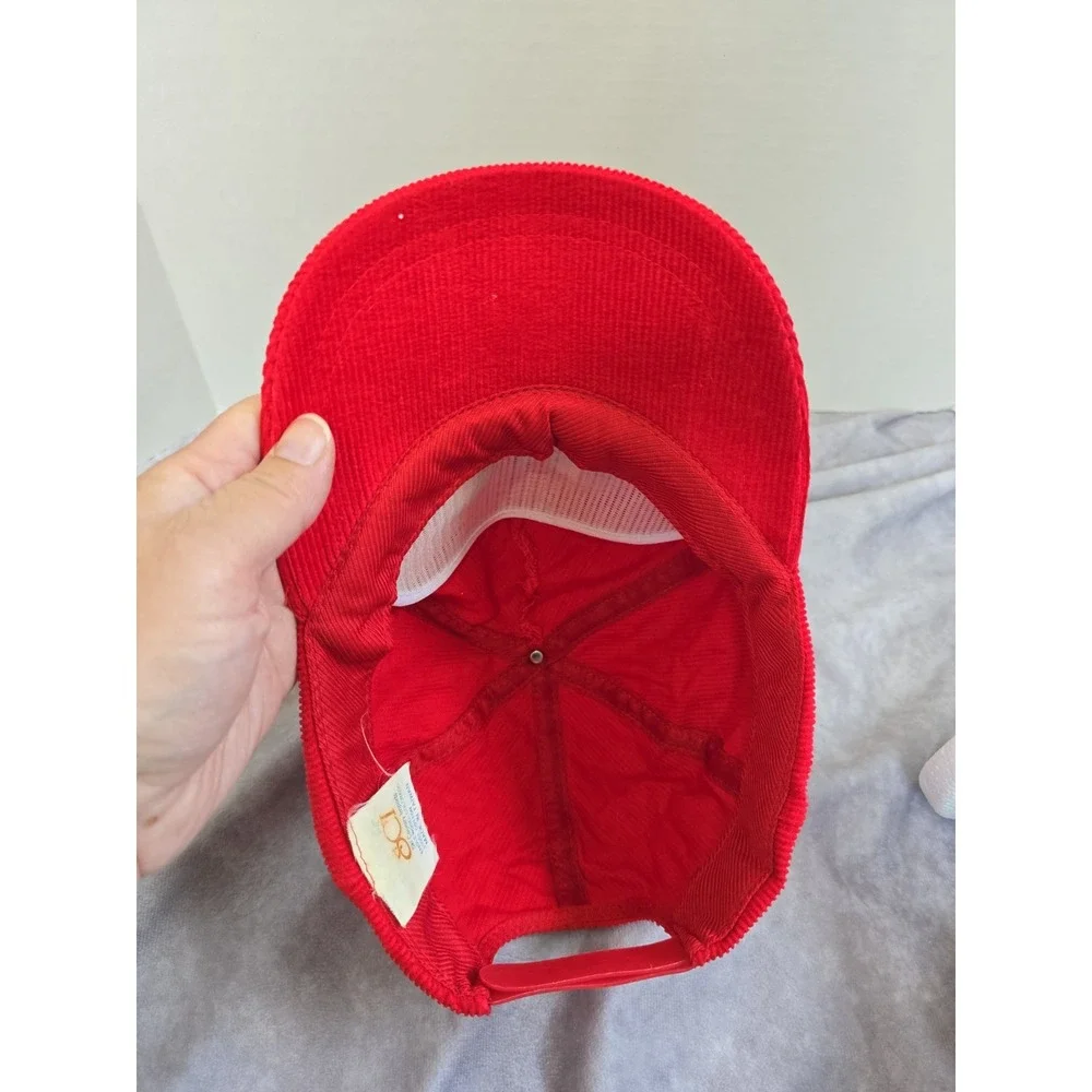 Vintage Vail Colorado Corduroy Hat Snapback Yupoong